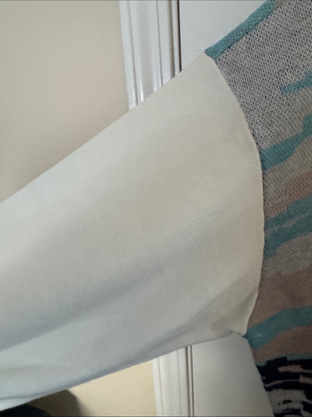 Anthropologie Cream Scenic Lighthouse Knit Sweater with Blue Accents - Picture 3 of 8